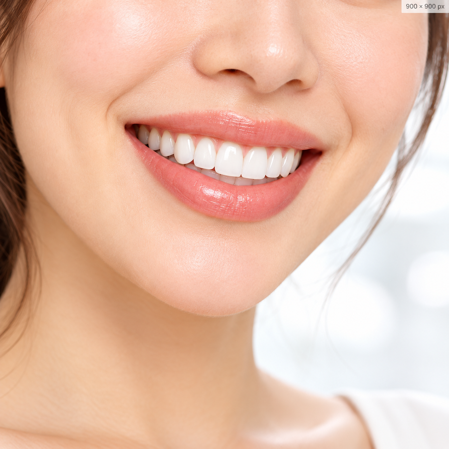 Minh họa răng sứ thẩm mỹ